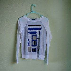 NWT Hot Topic R2-D2 sweater